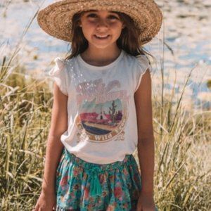 Little Spell and the Gypsy Designs Collective Folk Town Shirt Blouse 6-12